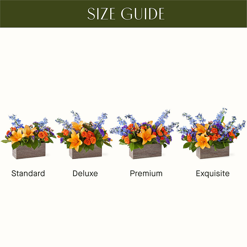 Radiant Citrus Box Bouquet –  More Than Flowers, Jackson MS