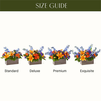 Radiant Citrus Box Bouquet –  More Than Flowers, Jackson MS