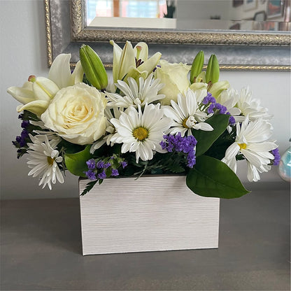 Beyond Blue Box Bouquet –  More Than Flowers, Jackson MS