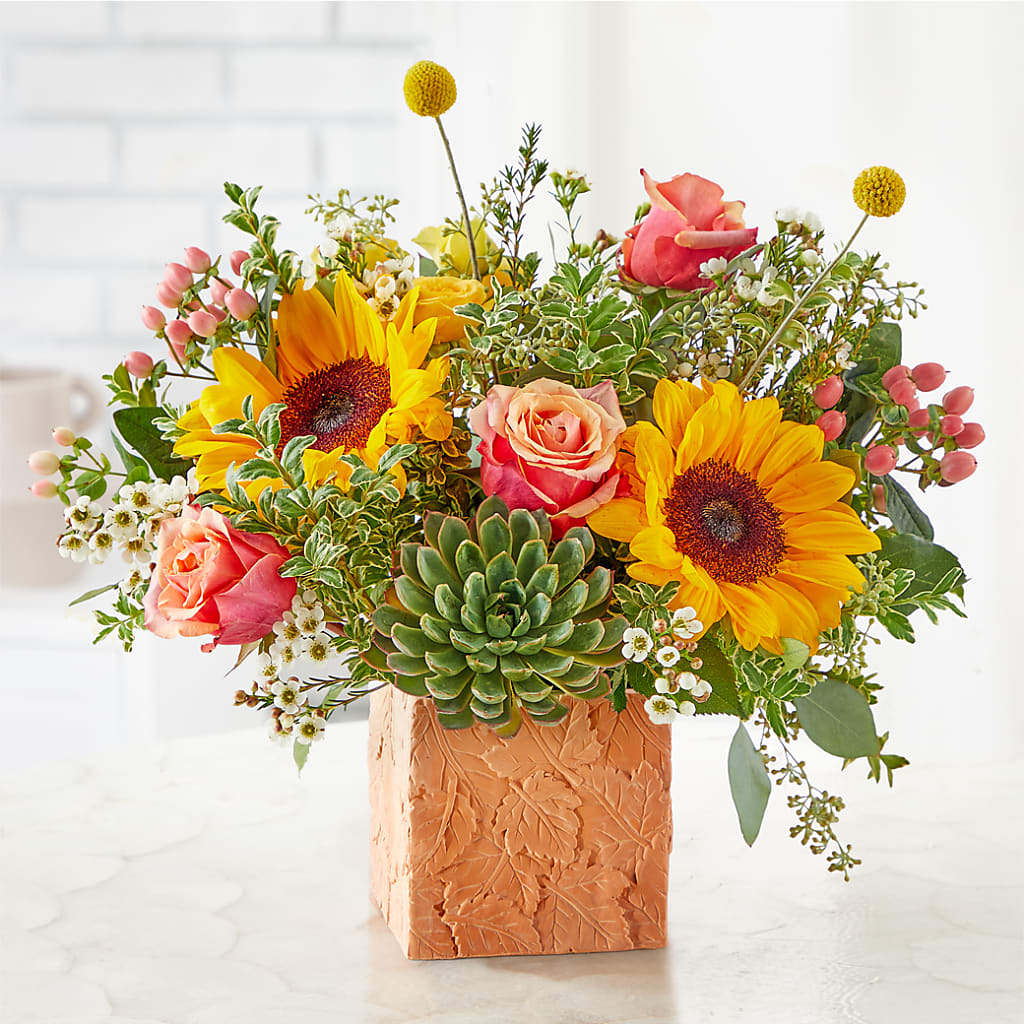 Sunflower Season Bouquet –  More Than Flowers, Jackson MS