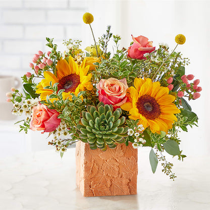Sunflower Season Bouquet –  More Than Flowers, Jackson MS