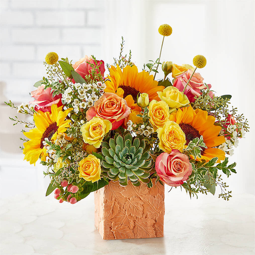 Sunflower Season Bouquet –  More Than Flowers, Jackson MS