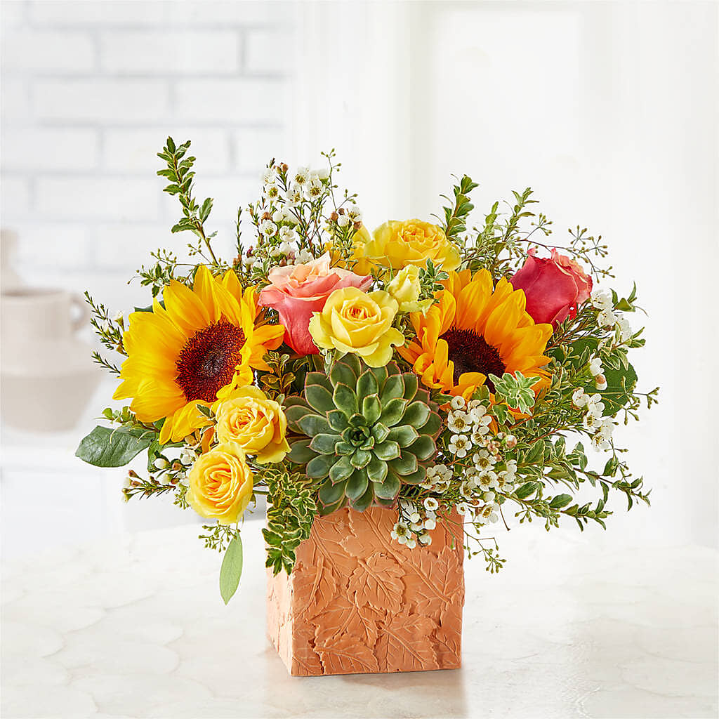 Sunflower Season Bouquet –  More Than Flowers, Jackson MS