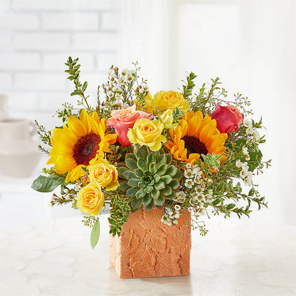 Sunflower Season Bouquet –  More Than Flowers, Jackson MS