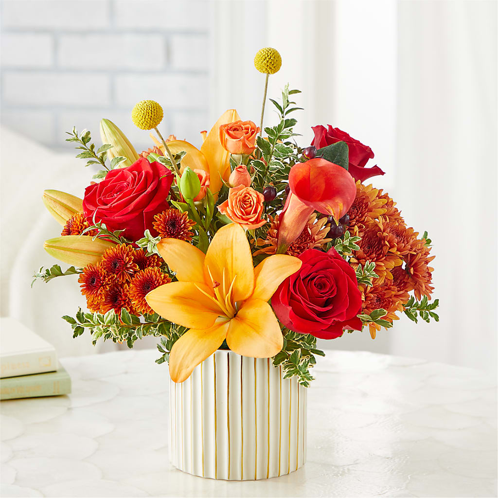 Scarlet Skies Bouquet –  More Than Flowers, Jackson MS