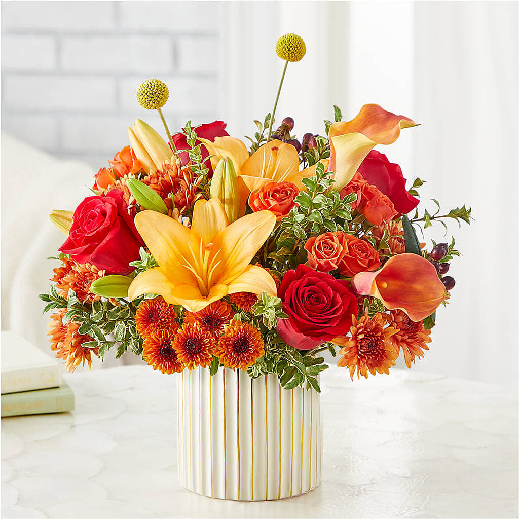 Scarlet Skies Bouquet –  More Than Flowers, Jackson MS