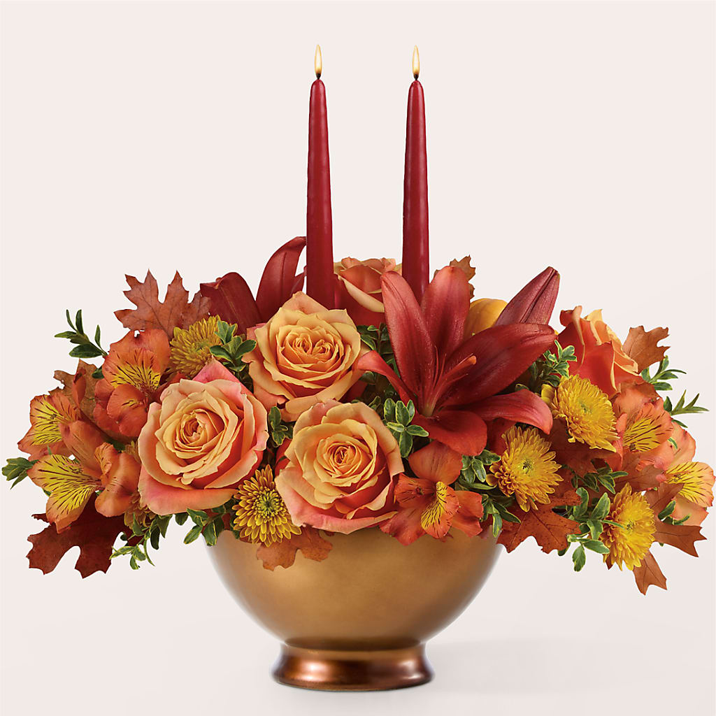 Harvest Table Centerpiece –  More Than Flowers, Jackson MS