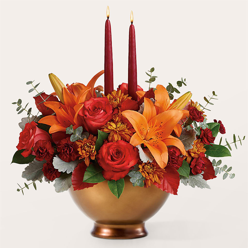 Fruits of Fall Centerpiece –  More Than Flowers, Jackson MS