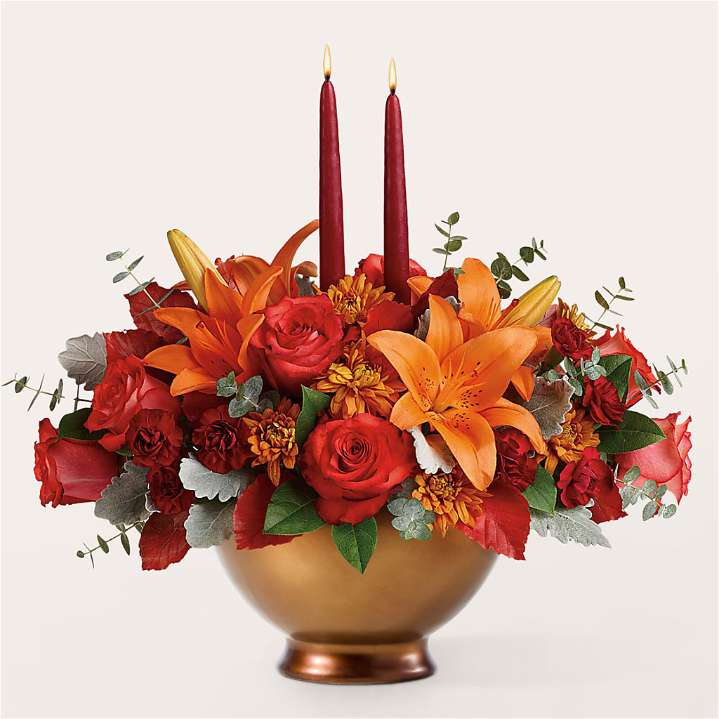 Fruits of Fall Centerpiece –  More Than Flowers, Jackson MS