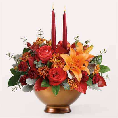 Fruits of Fall Centerpiece –  More Than Flowers, Jackson MS