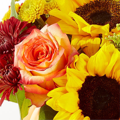 Golden Gourd Pumpkin Bouquet –  More Than Flowers, Jackson MS
