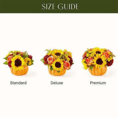 Golden Gourd Pumpkin Bouquet –  More Than Flowers, Jackson MS