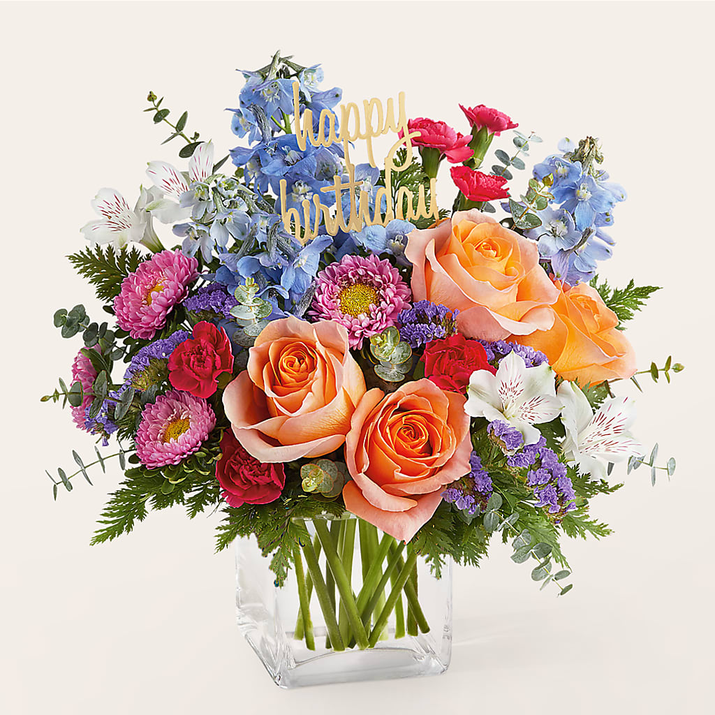 Birthday Bash Bouquet –  More Than Flowers, Jackson MS