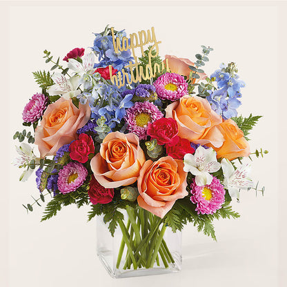 Birthday Bash Bouquet –  More Than Flowers, Jackson MS