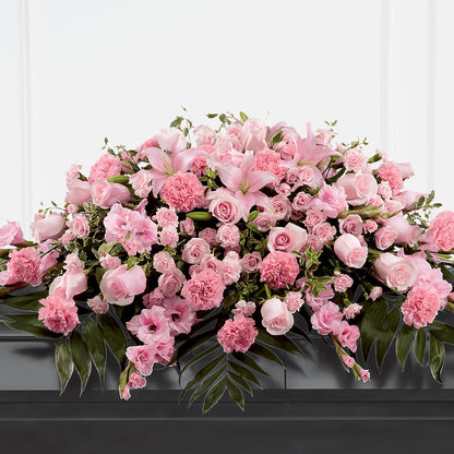 Garden of Comfort Casket Spray (Standard) –  More Than Flowers, Jackson MS