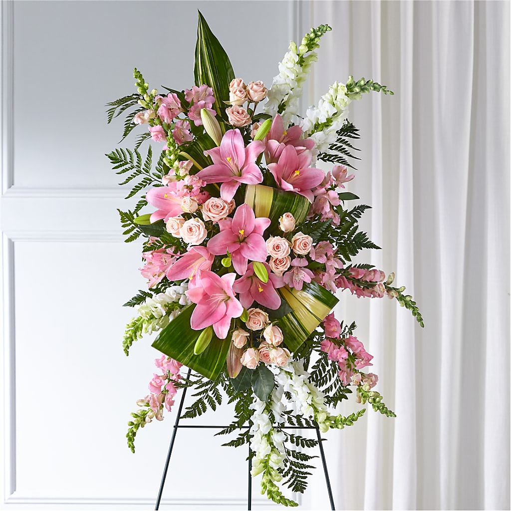 Elegant Embrace Standing Spray –  More Than Flowers, Jackson MS