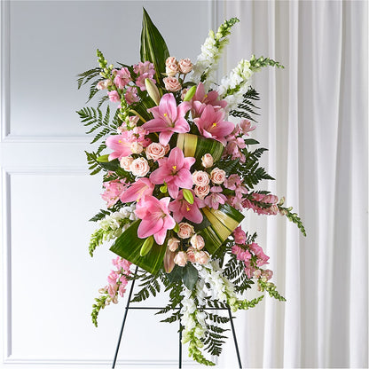 Elegant Embrace Standing Spray –  More Than Flowers, Jackson MS