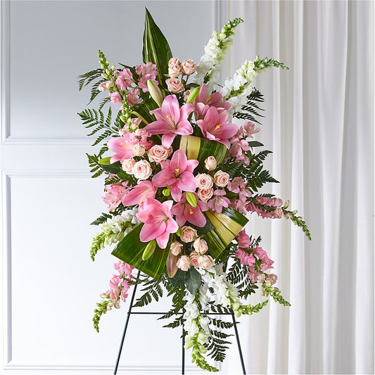 Elegant Embrace Standing Spray –  More Than Flowers, Jackson MS