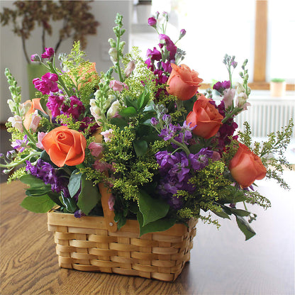 Garden of Life Basket –  More Than Flowers, Jackson MS
