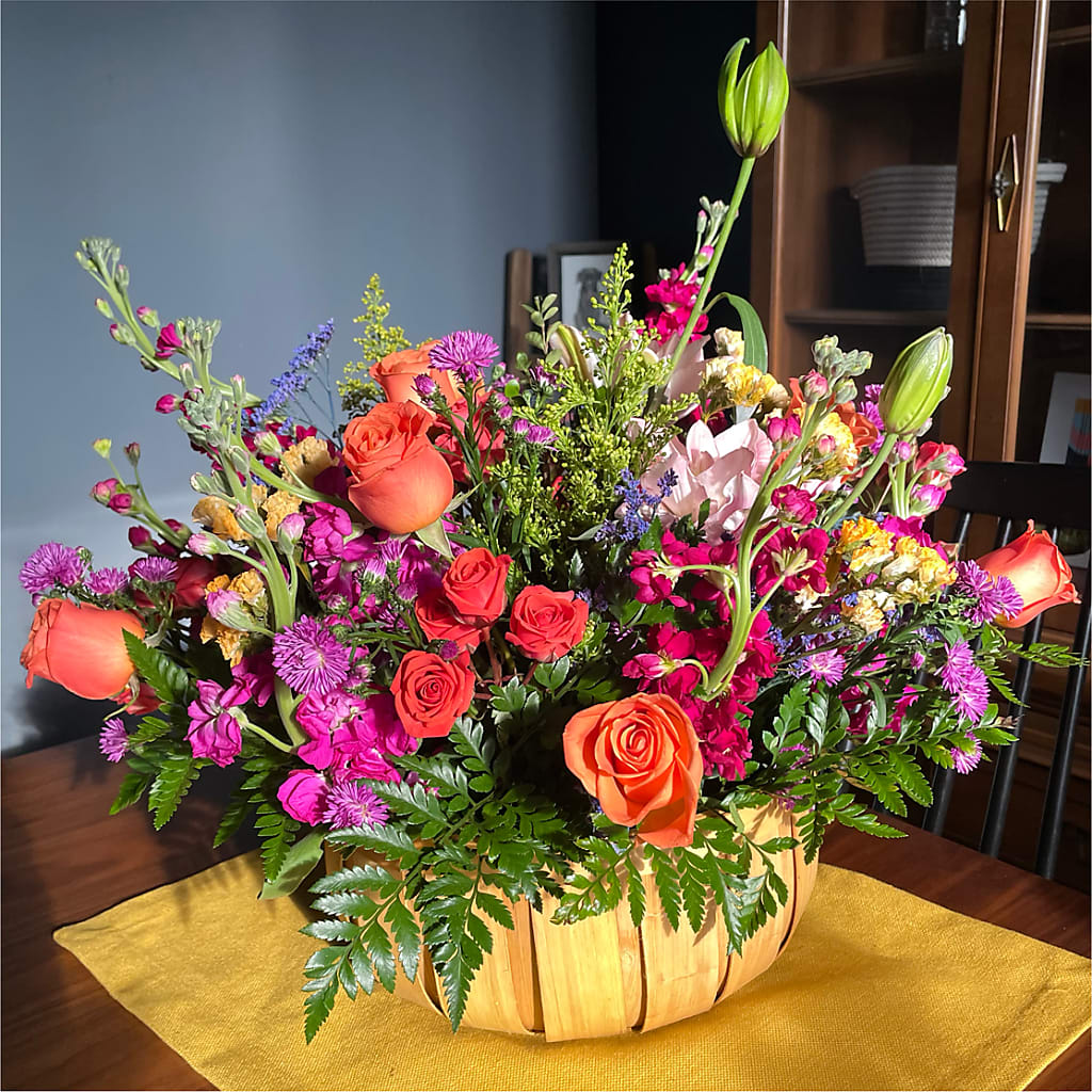Garden of Life Basket –  More Than Flowers, Jackson MS