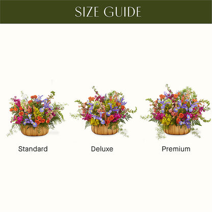 Garden of Life Basket –  More Than Flowers, Jackson MS
