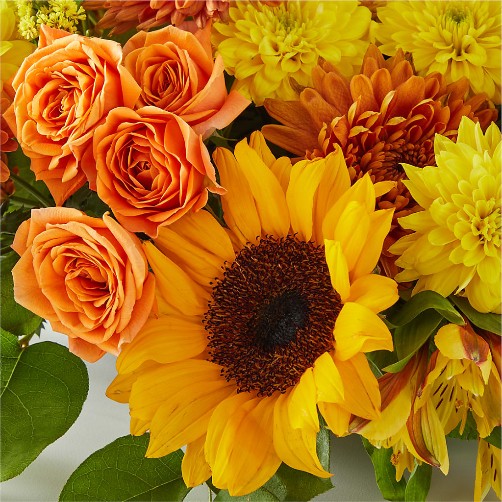 Autumn Harmony Centerpiece –  More Than Flowers, Jackson MS