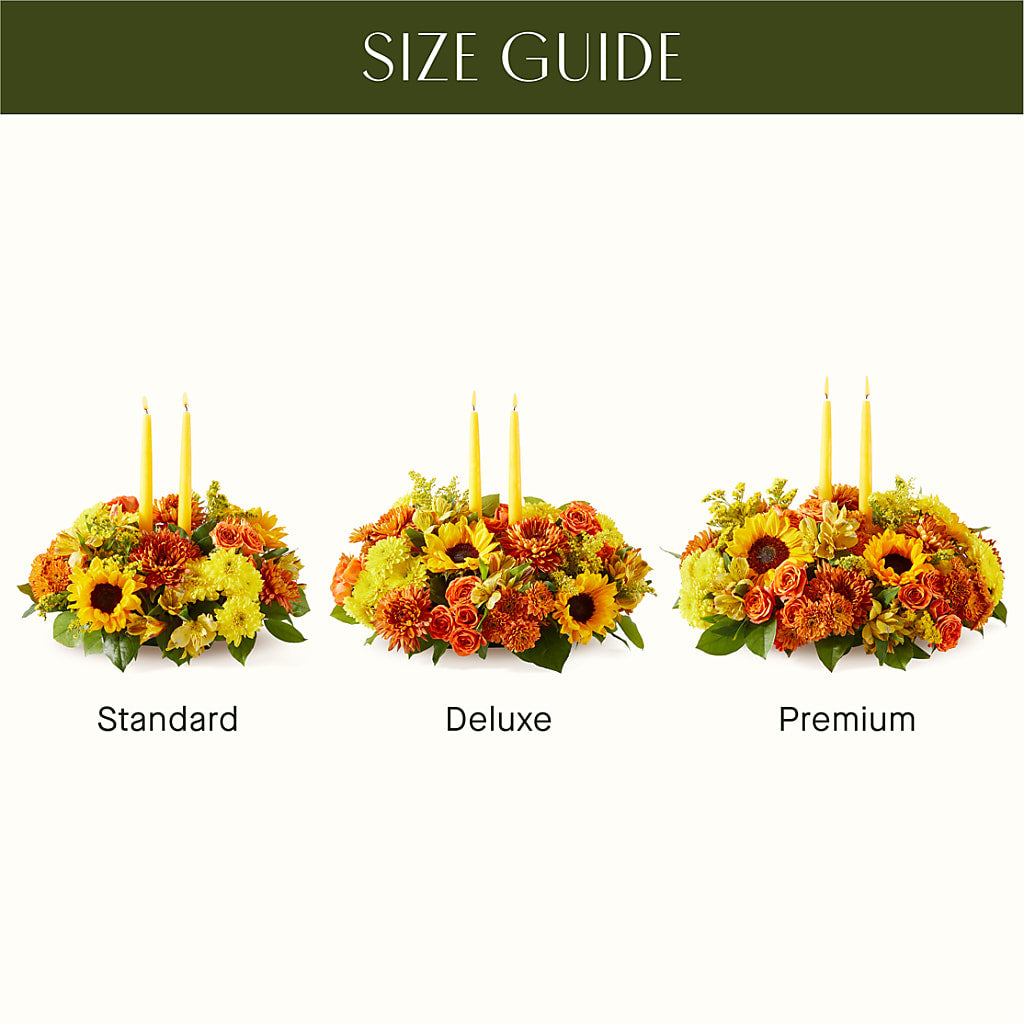 Autumn Harmony Centerpiece –  More Than Flowers, Jackson MS