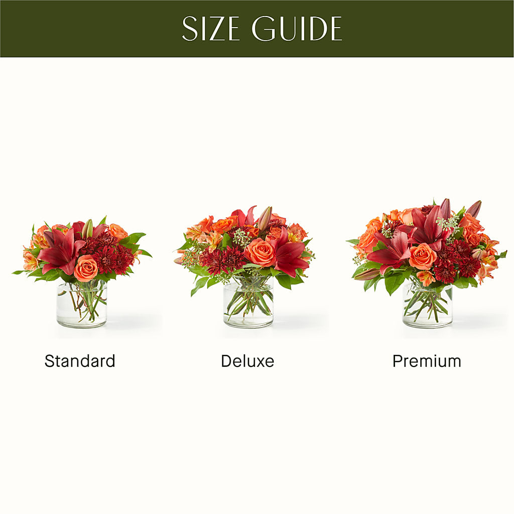 Crimson Leaves Bouquet –  More Than Flowers, Jackson MS