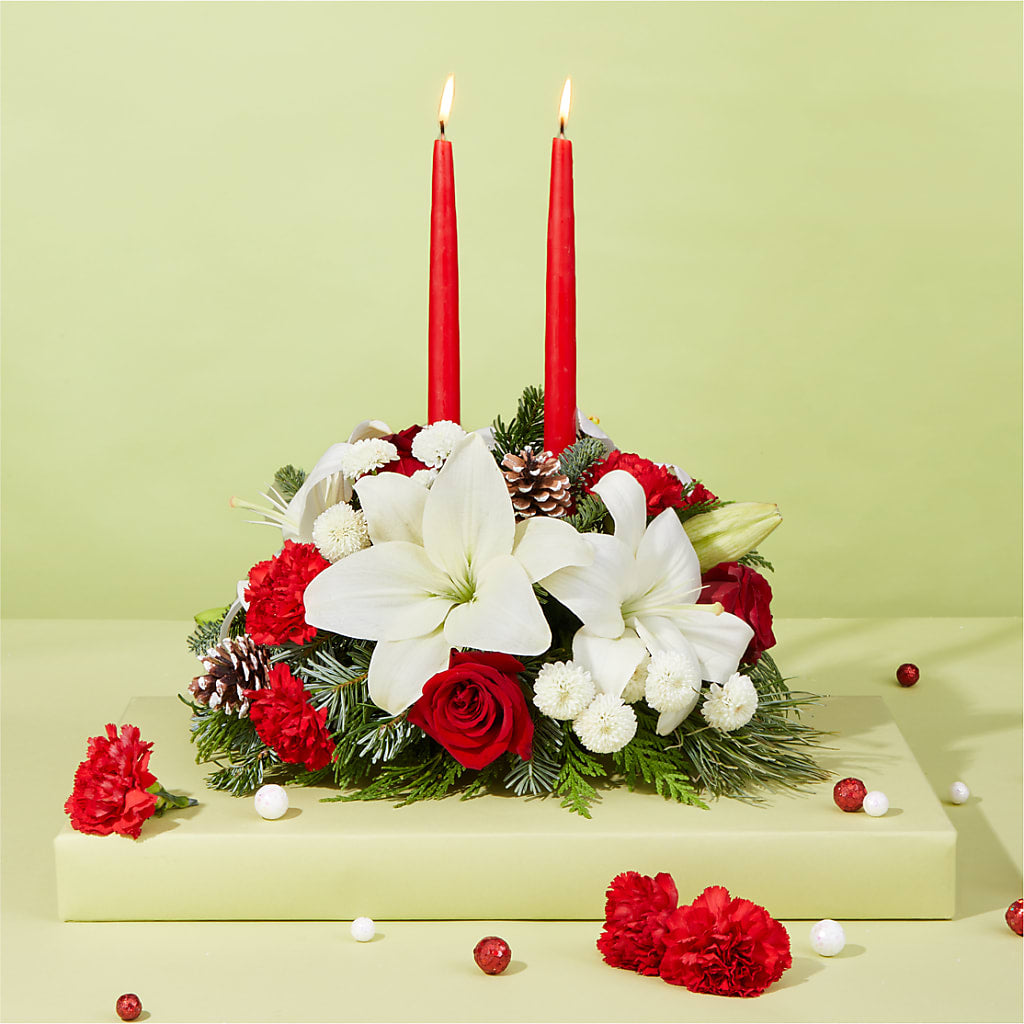Seasonal Festivities Centerpiece –  More Than Flowers, Jackson MS