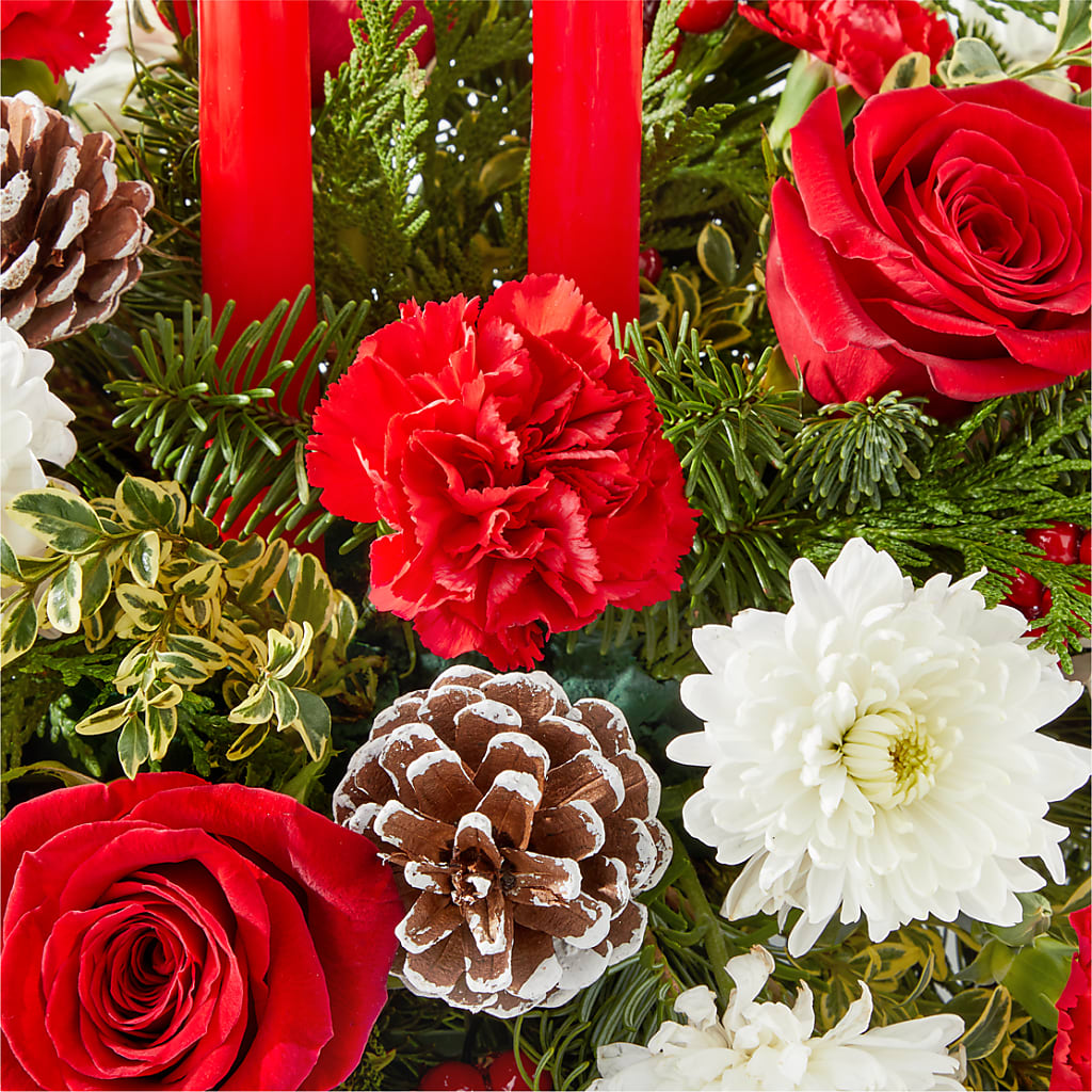 Holiday Soiree Centerpiece –  More Than Flowers, Jackson MS