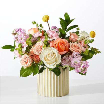 French Market Bouquet with Ivory Vase –  More Than Flowers, Jackson MS