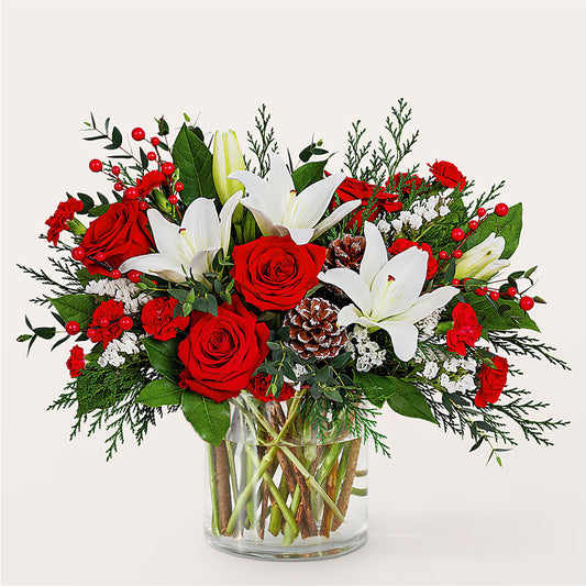 Best in Snow Bouquet –  More Than Flowers, Jackson MS