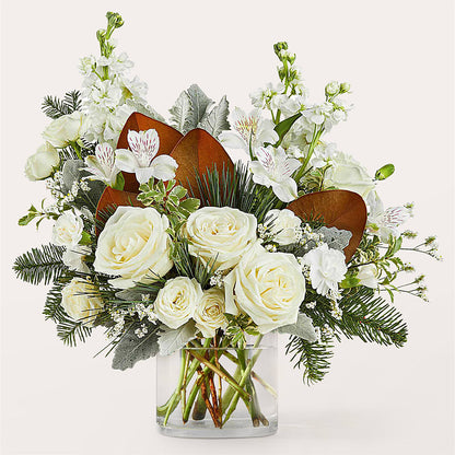 Fresh Snowfall Bouquet –  More Than Flowers, Jackson MS