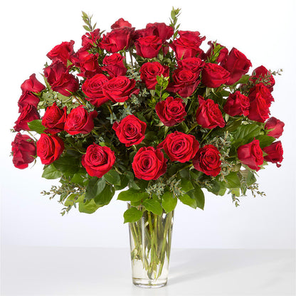 Forever Yours Fifty Stem Red Rose Bouquet –  More Than Flowers, Jackson MS